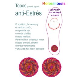 Topos para los zapatos Anti estrés