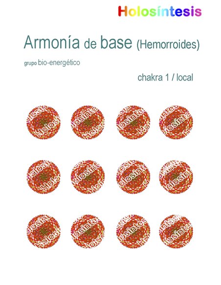 Holopuntos Armonia de base (hemorroides)