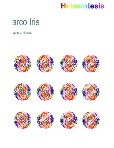 Holopuntos Chakras - Arco Iris