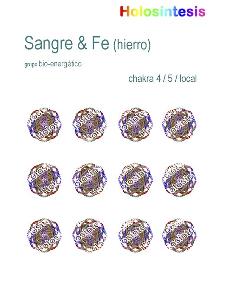 Holopuntos Sangre + Fe