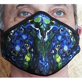 Mascarillas de neopreno reutilizable CLASSIC Azul 2