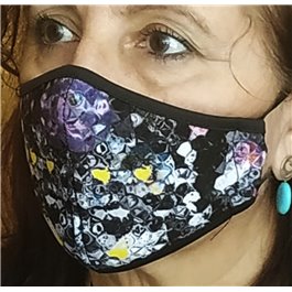 Mascarillas de neopreno reutilizable CLASSIC Gris 2