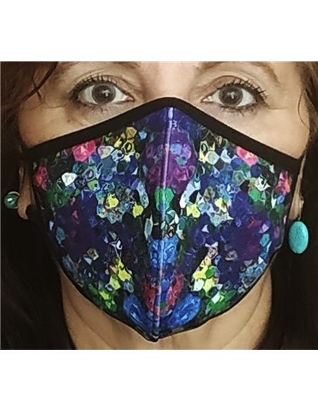 Mascarillas de neopreno reutilizable con FILTRO Azul