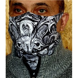 Mascarillas de tela reutilizables CONFORT Immumis & 5G B/N 2