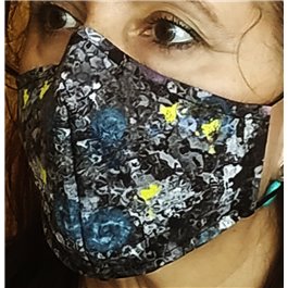 Mascarillas de neopreno reutilizable AJUSTABLE Gris 2